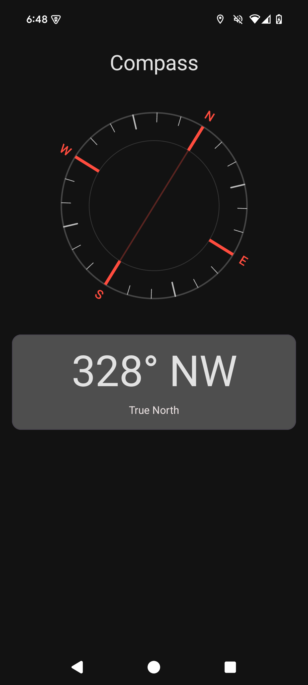 Compass Screen